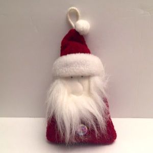 Vintage Woof & Poof Collectible Santa Claus Plush